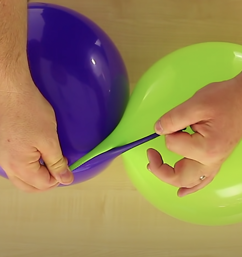 How to tie balloon tongues