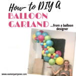 How to DIY a balloon garland