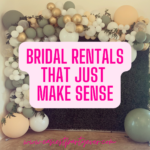 bridal rentals that just make sense