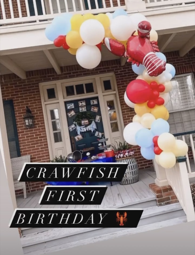 crawfish first birthday party