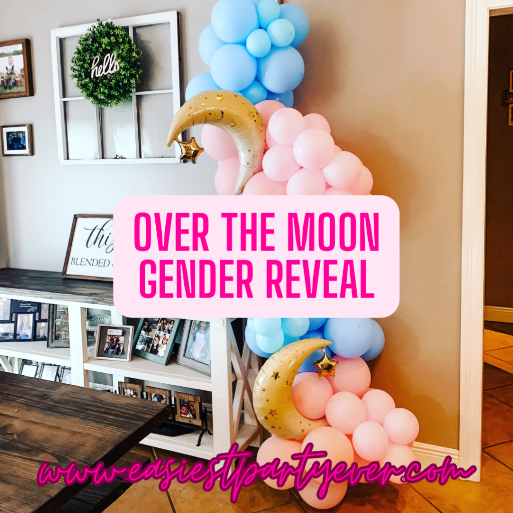 over the moon gender reveal