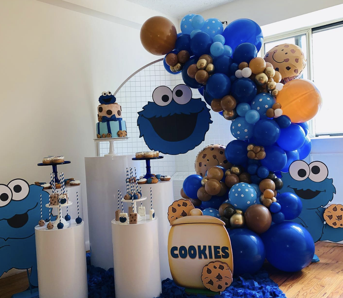 Cookie Monster Birthday That's Extra Sweet - Easiest Party Ever