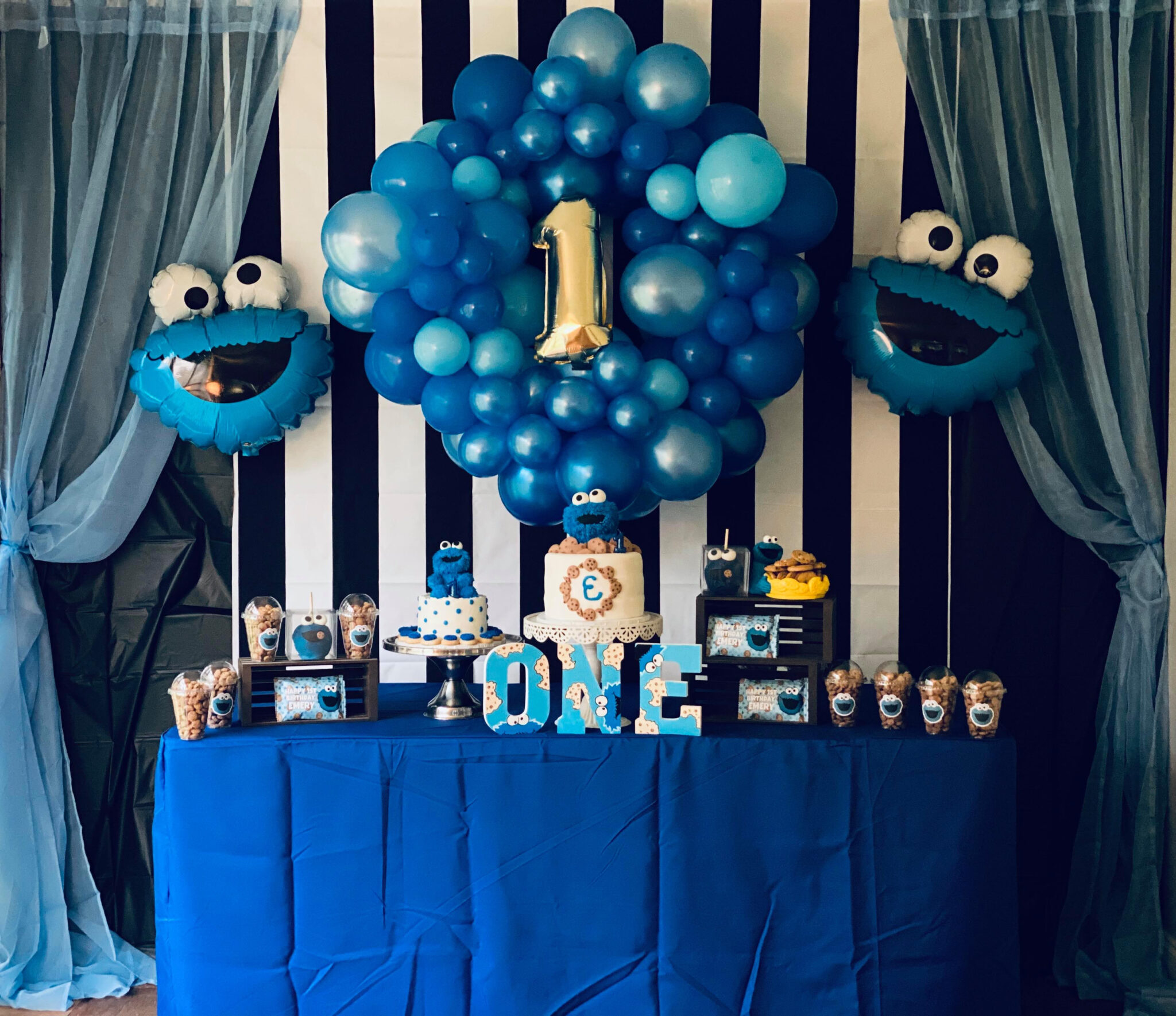 Cookie Monster Birthday That's Extra Sweet - Easiest Party Ever