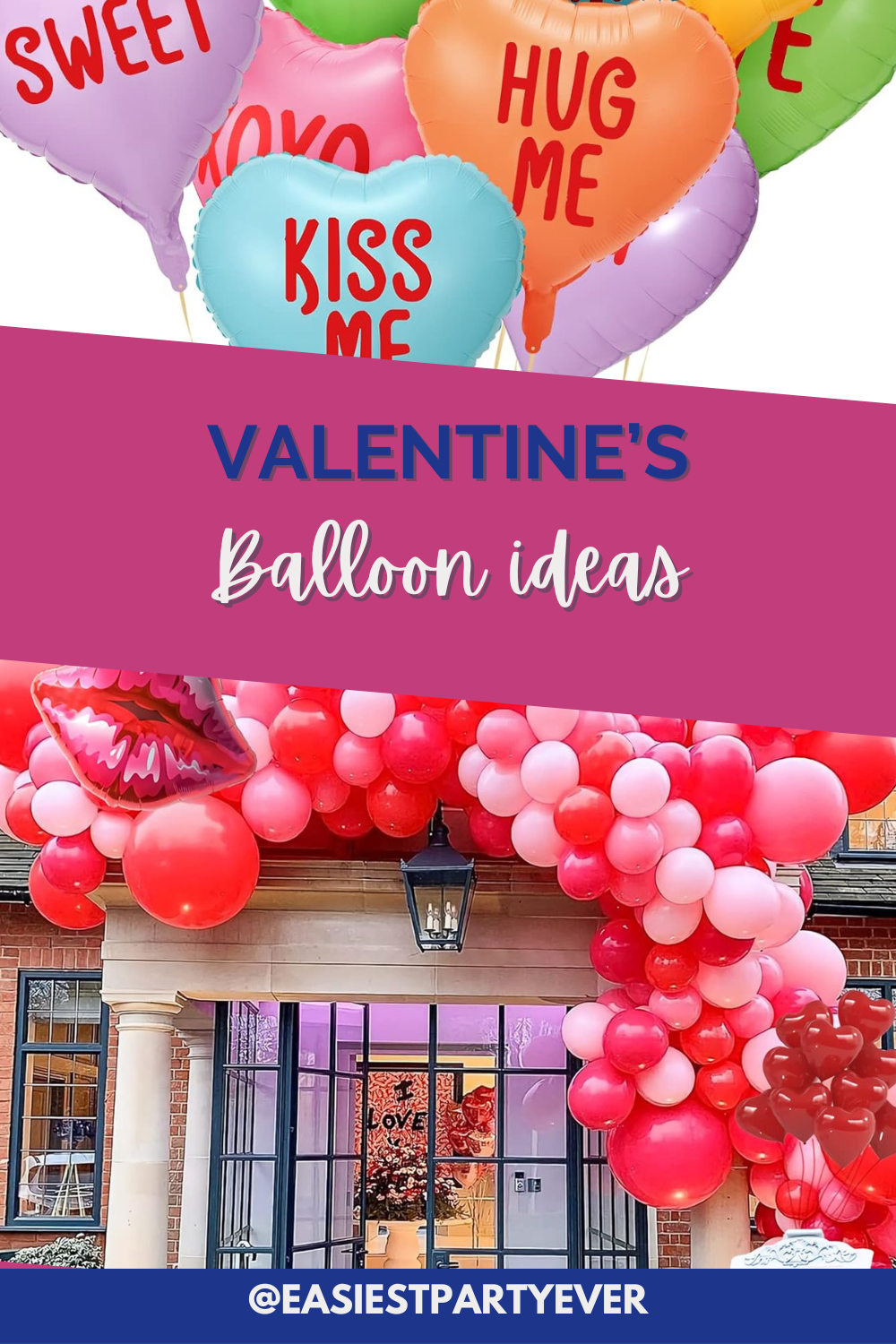 Swoon-worthy Valentine’s balloon ideas